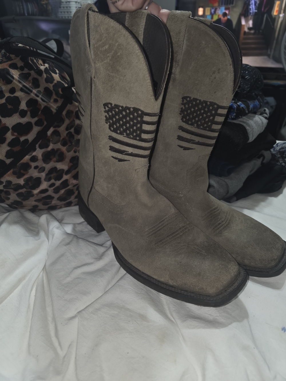 Patriot Ariat Cowboy Boots